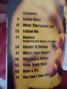 Uncle Kracker - Double Wide Songbook Notenbuch Vocal Guitar