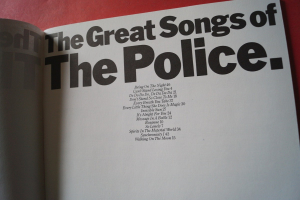 Police - The Great Songs of Songbook Notenbuch Piano Vocal Guitar PVG