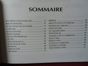 Johnny Hallyday - Je chante Songbook Vocal Chords