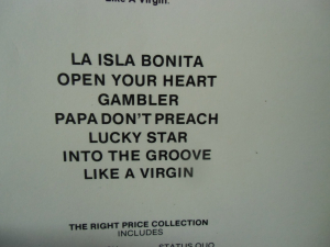 Madonna - 7 Songs Songbook Notenbuch Piano Vocal Guitar PVG
