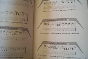 Metallica - 100 % Guitar (ohne CD) Songbook Notenbuch Licks