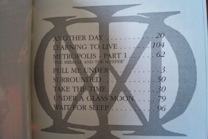 Dream Theater - Images and Words Songbook Notenbuch Vocal Guitar