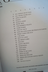 George Harrison - Anthology Songbook Notenbuch Vocal Guitar