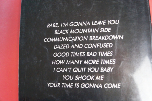 Led Zeppelin - I Songbook Notenbuch Vocal Guitar