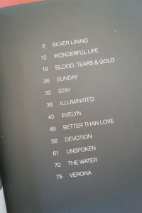 Hurts - Happiness Songbook Notenbuch Piano Vocal Guitar PVG