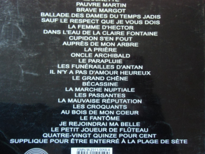 Georges Brassens - Grands Interpretes Songbook Notenbuch Piano Vocal Guitar PVG