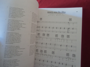 Georges Brassens - Grands Interpretes Songbook Notenbuch Piano Vocal Guitar PVG
