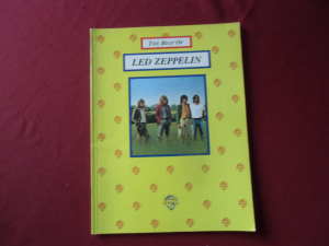 Led Zeppelin - The Best of Songbook Notenbuch Piano Vocal Guitar PVG