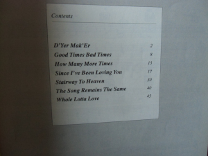 Led Zeppelin - The Best of Songbook Notenbuch Piano Vocal Guitar PVG