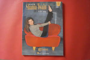 Shania Twain - The Best of (14 Hit Songs) Songbook Notenbuch Piano Vocal Guitar PVG