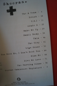 Ed Sheeran - + (Plus) Songbook Notenbuch Vocal Guitar