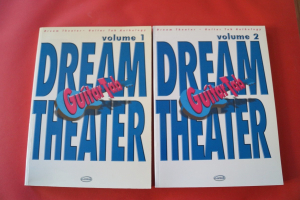 Dream Theater - Guitar Tab Anthology Vol. 1 & 2 Songbooks Notenbücher Vocal Guitar
