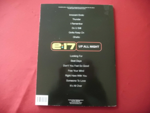 East 17 - Up all Night Songbook Notenbuch Piano Vocal Guitar PVG
