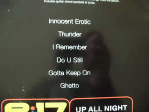 East 17 - Up all Night Songbook Notenbuch Piano Vocal Guitar PVG