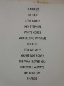 Taylor Swift - Fearless Songbook Notenbuch Piano Vocal Guitar PVG