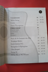 Django Reinhardt - Voyage en Guitar (mit CD) Songbook Notenbuch Guitar