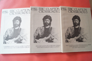 Eric Clapton - Crossroads Vol. 1, 2 & 3 Songbooks Notenbücher Vocal Guitar