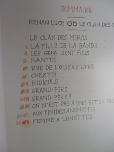Renan Luce - Le Clan de Miros Songbook Notenbuch Vocal Guitar