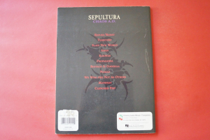 Sepultura - Chaos A.D. Songbook Notenbuch Vocal Guitar