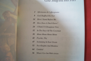 Crash Test Dummies - God shuffled his Feet Songbook Notenbuch Piano Vocal Guitar PVG