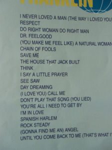 Aretha Franklin - 20 Greatest Hits Songbook Notenbuch Piano Vocal Guitar PVG