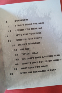 Tina Turner - The Very Best of Songbook Notenbuch Piano Vocal Guitar PVG