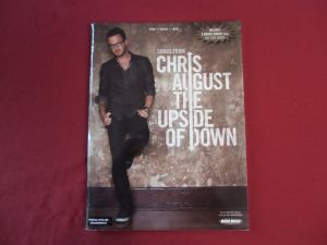 Chris August - The Upside of Down Songbook Notenbuch Piano Vocal Guitar PVG