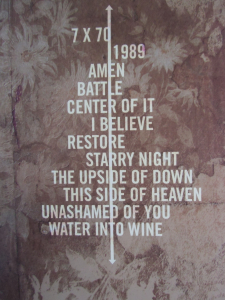 Chris August - The Upside of Down Songbook Notenbuch Piano Vocal Guitar PVG