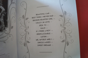 Beyoncé - Best of Songbook Notenbuch Piano Vocal Guitar PVG