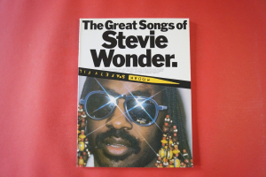 Stevie Wonder - The Great Songs of Songbook Notenbuch Piano Vocal Guitar PVG