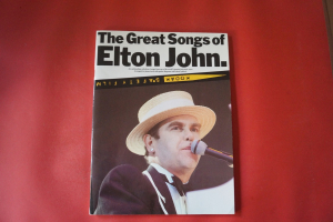 Elton John - The Great Songs of Songbook Notenbuch Piano Vocal Guitar PVG