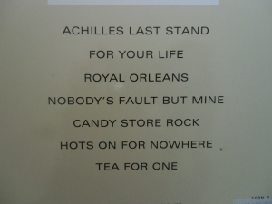 Led Zeppelin - Presence Songbook Notenbuch Vocal Guitar