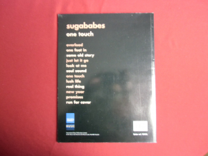 Sugababes - One Touch Songbook Notenbuch Piano Vocal Guitar PVG