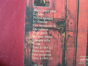 Tarmac - L´Atelier/Notre Èpoque Songbook Notenbuch Piano Vocal Guitar PVG