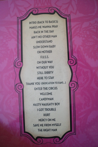 Christina Aguilera - Back to Basics Songbook Notenbuch Piano Vocal Guitar PVG