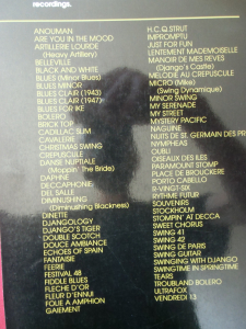 Django Reinhardt - Anthology Songbook Notenbuch Guitar