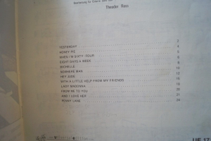 Beatles - For Guitar Songbook Notenbuch Guitar