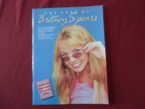 Britney Spears - Best of (ohne Poster) Songbook Notenbuch Piano Vocal Guitar PVG
