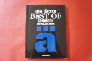 Ärzte, Die - Bäst of Songbook Notenbuch Vocal Bass