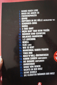 Ärzte, Die - Bäst of Songbook Notenbuch Vocal Bass