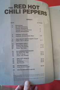 Red Hot Chili Peppers - Signature Licks (mit CD) Songbook Notenbuch Guitar