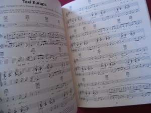 Stephan Eicher - Taxi Europa Songbook Notenbuch Piano Vocal Guitar PVG