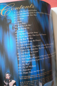 Barbra Streisand - The Concert Songbook Notenbuch Piano Vocal Guitar PVG