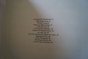 Bob Dylan - It´s Easy to Play Songbook Notenbuch Piano Vocal Guitar PVG