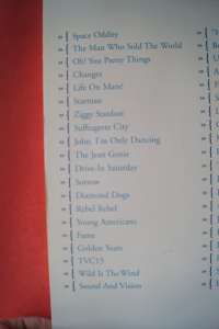 David Bowie - Best of Bowie Songbook Notenbuch Piano Vocal Guitar PVG