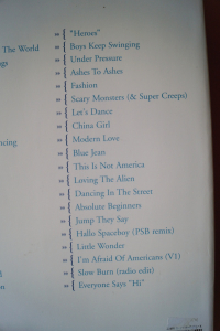 David Bowie - Best of Bowie Songbook Notenbuch Piano Vocal Guitar PVG