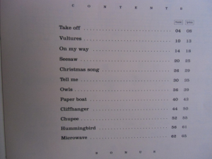 Cocoon - My friends all died in a Plane Crash Songbook Notenbuch Piano Vocal Guitar PVG