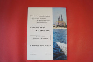 Bläck Fööss - Dr Rhing erop dr Rhing eraf Songbook Notenbuch Piano Vocal Guitar PVG