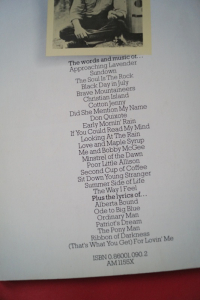 Gordon Lightfoot - The Music & Verse of Songbook Notenbuch Piano Vocal Guitar PVG