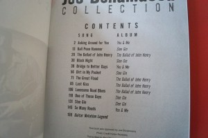 Joe Bonamassa - Collection Songbook Notenbuch Vocal Guitar